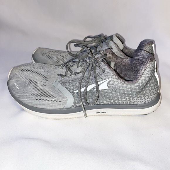 Altra Solstice Grey White Zero Drop Road Running/Walking Shoes Women's Sz. 9 - Picture 4 of 16